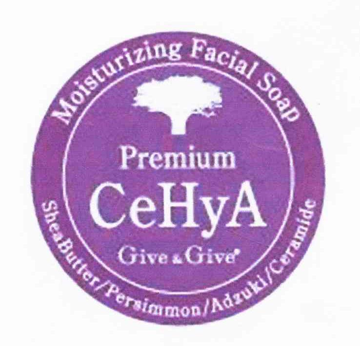 MOISTURIZING FACIAL SOAP PREMIUM CEHYA GIVE GIVE SHEABUTTER PERAIMMON ADZUKI CERAMIDE