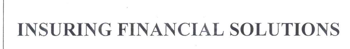 INSURING FINANCIAL SOLUTIONS