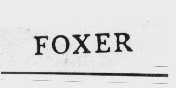FOXER
