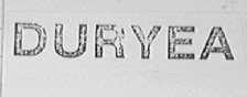 DURYEA