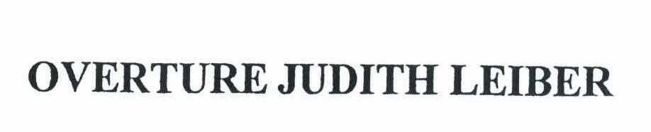 OVERTURE JUDITH LEIBER