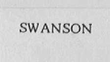 SWANSON
