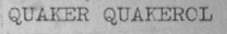 QUAKER QUAKEROL