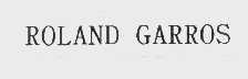 ROLAND GARROS