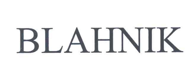 BLAHNIK