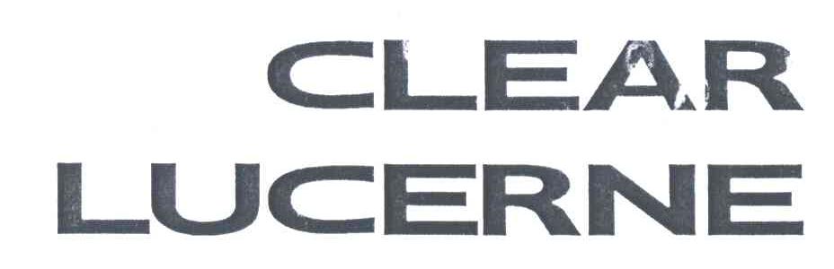 CLEAR LUCERNE