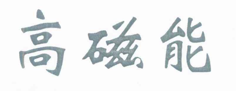 高磁能