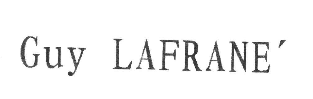 GUY LAFRANE