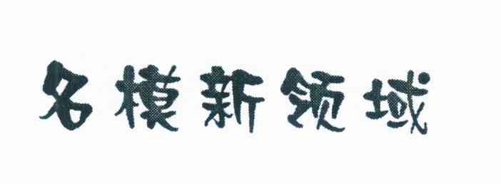 名模新领域