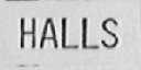 HALLS