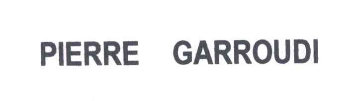 PIERRE GARROUDI