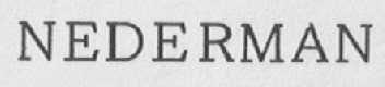 NEDERMAN