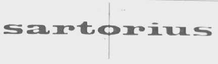 SARTORIUS