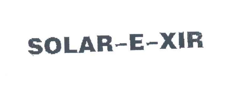SOLAR-E-XIR