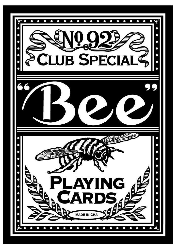 CLUB SPECIAL PLAYING CARDS BEE MADE IN CHA NO 92