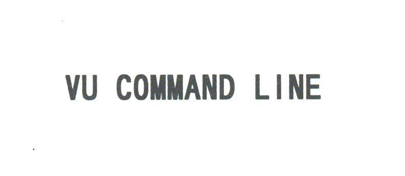 VU COMMAND LINE