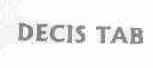 DECIS TAB
