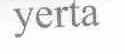 YERTA