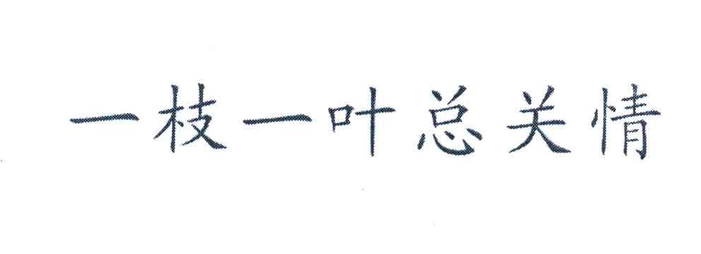 一枝一叶总关情