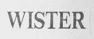WISTER