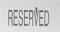 RESERVED