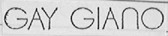 GAY GIANO