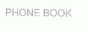 PHONE BOOK