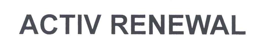 ACTIV RENEWAL