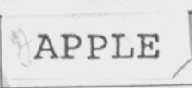 APPLE
