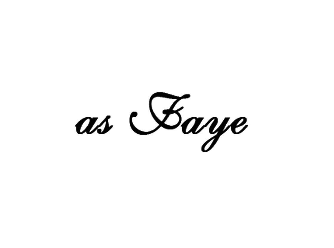 AS FAYE