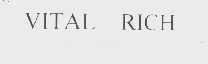 VITAL RICH
