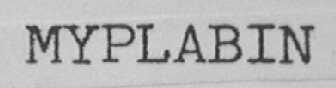 MYPLABIN
