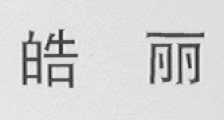 皓丽