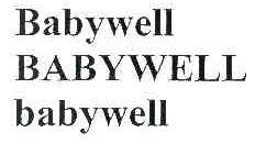 BABYWELL