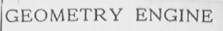GEOMETRY ENGING