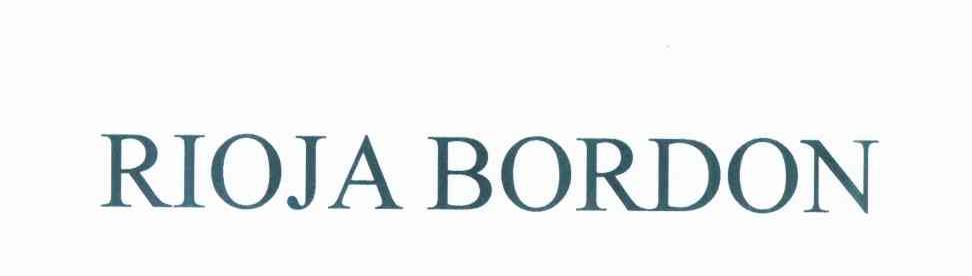 RIOJA BORDON