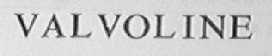 VALVOLINE