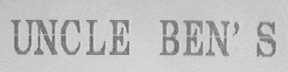 UNCLE BEN'S