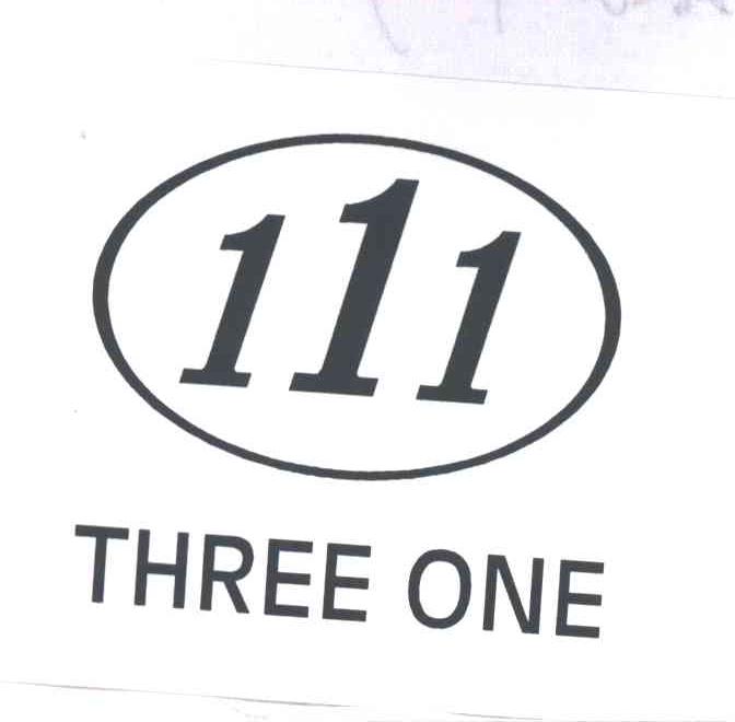 THREE ONE;111