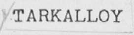 TARKALLOY