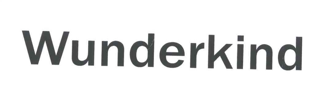 WUNDERKIND