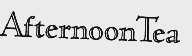 AFTERNOONTEA