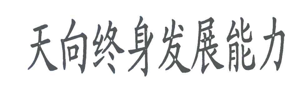 天向终身发展能力