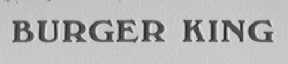 BURGER KING