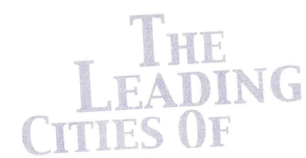 THE LEADING CITIES OF
