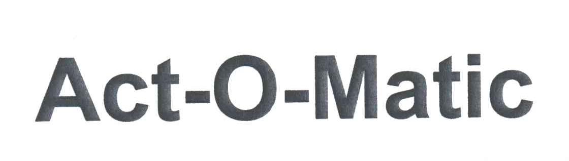 ACT-O-MATIC
