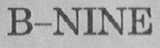 B-NINE