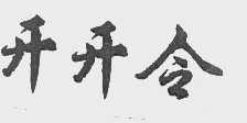 开开令