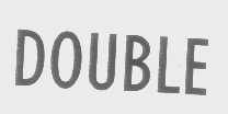 DOUBLE
