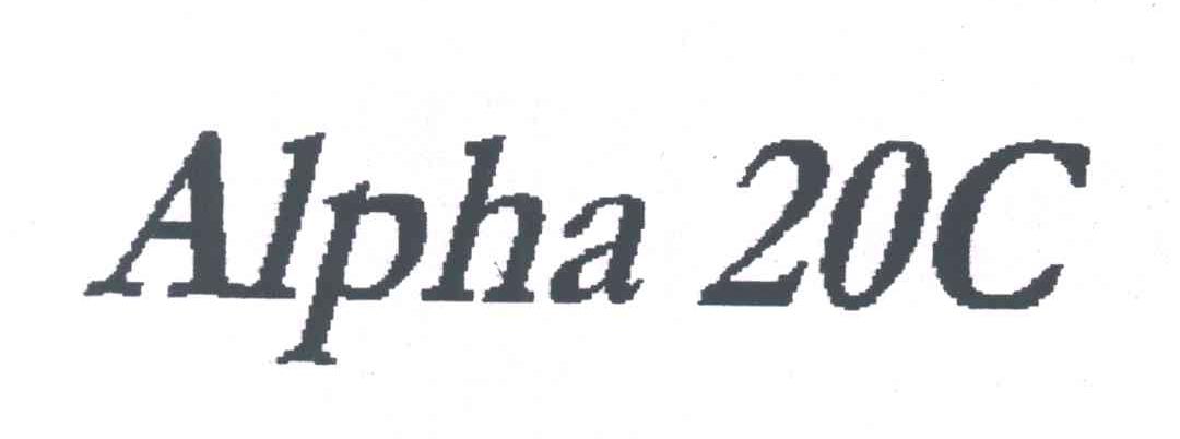 ALPHA 20C